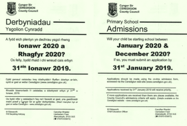 Derbyniadau Ysgolion Cynradd