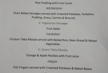 Bwydlen wythnosol 12-4-2019